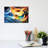 Space Narwhal by - Wrapped Canvas-702006178