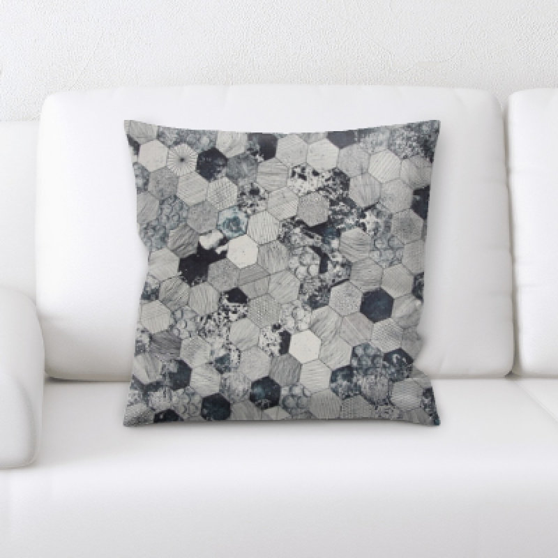 Microsuede Reversible Throw Pillow