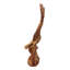 Figurine aigle en faux bois avec ailes déployées American Eagle