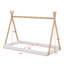 Lit simple avec structure triangulaire-1842619702