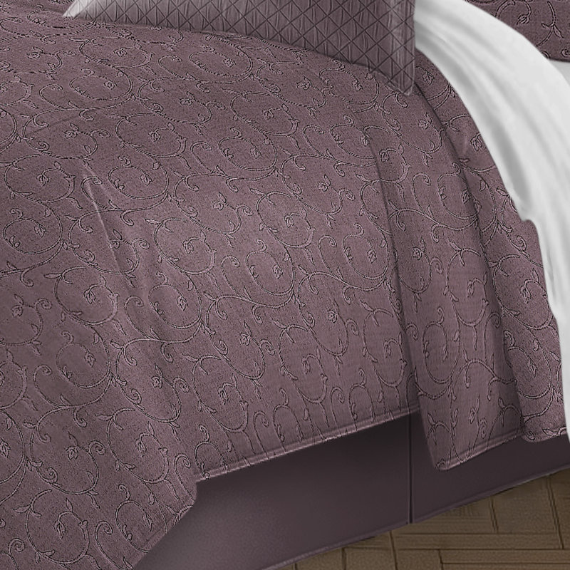 Ensemble d'édredon simple Bellagio, Édredon pour lit simple + 1 taie décorative stan