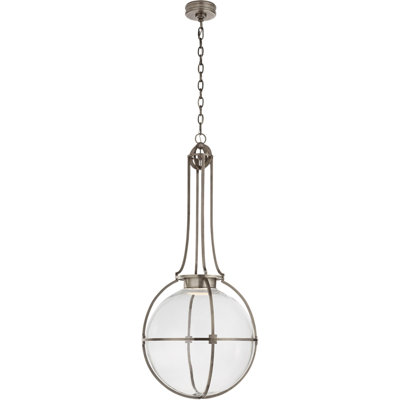 Gracie Large Captured Globe Pendant by Chapman & Myers 