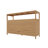 Bamboo sideboard with storage