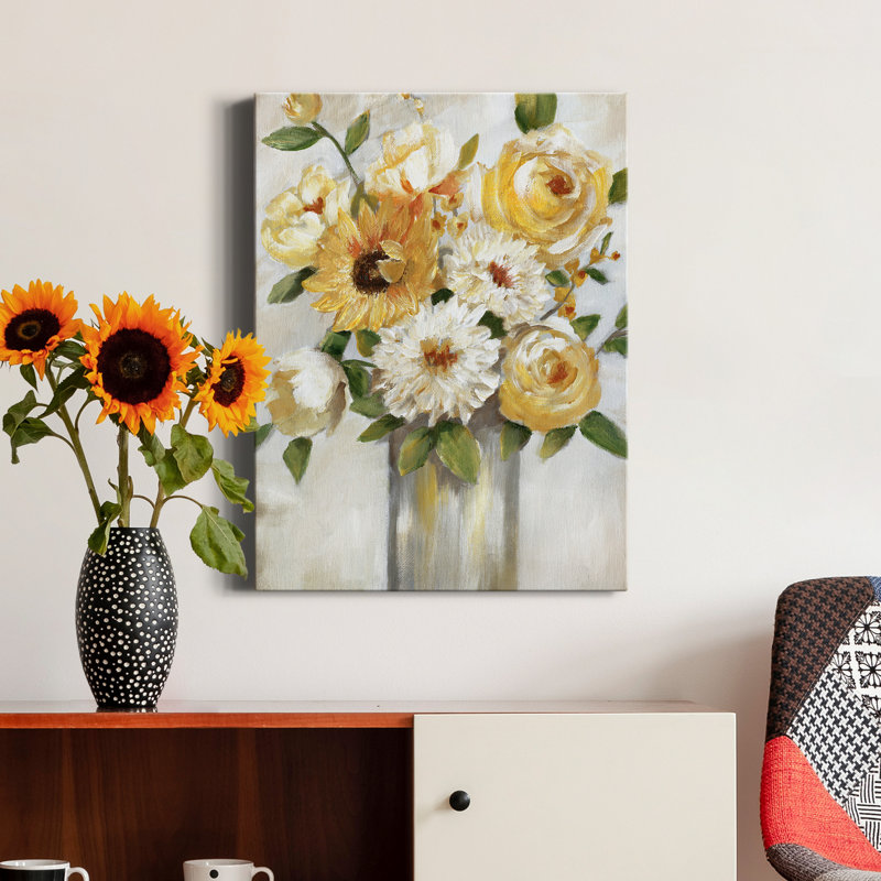 " Sunshine Bouquet " Acrylic Print, 32" H x 24" W x 1" D