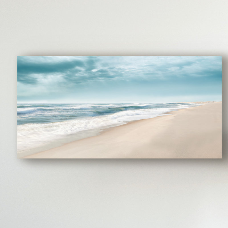 « hamptons i », reproduction d’impression sur toile tendue, H 10 po x l 19 po x P 2 po