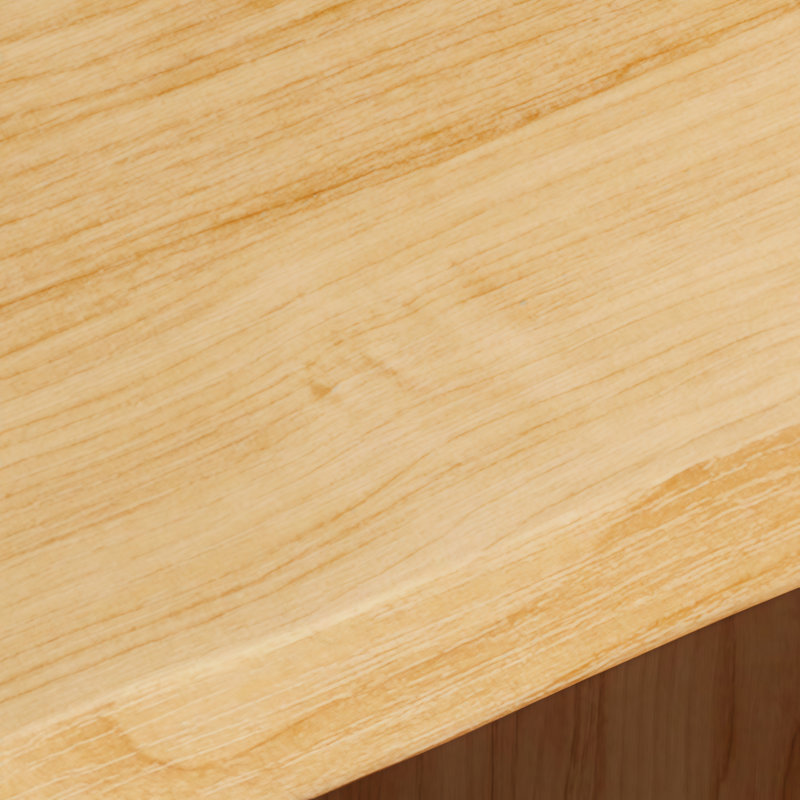 Tables de salle à manger rectangulaires modernes en bois massif, H 29,5 po x L 63 po x l 27,6 po