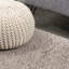 Tapis beige à poils longs Anttwan-863744224