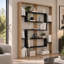 Esteban Modern Bookcase Bookshelf Shelving Unit-1238948459