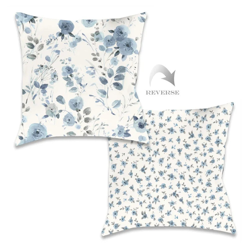 Coussin en polyester Dancing Flowers