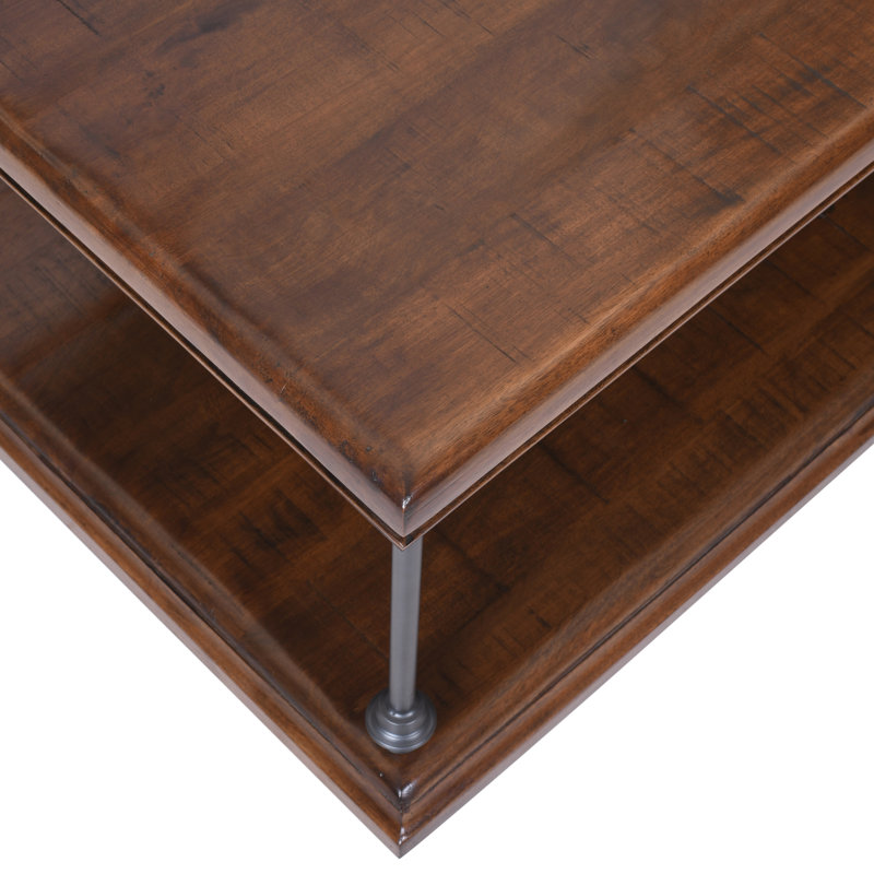 Jiyana Solid Wood Top Coffee Table