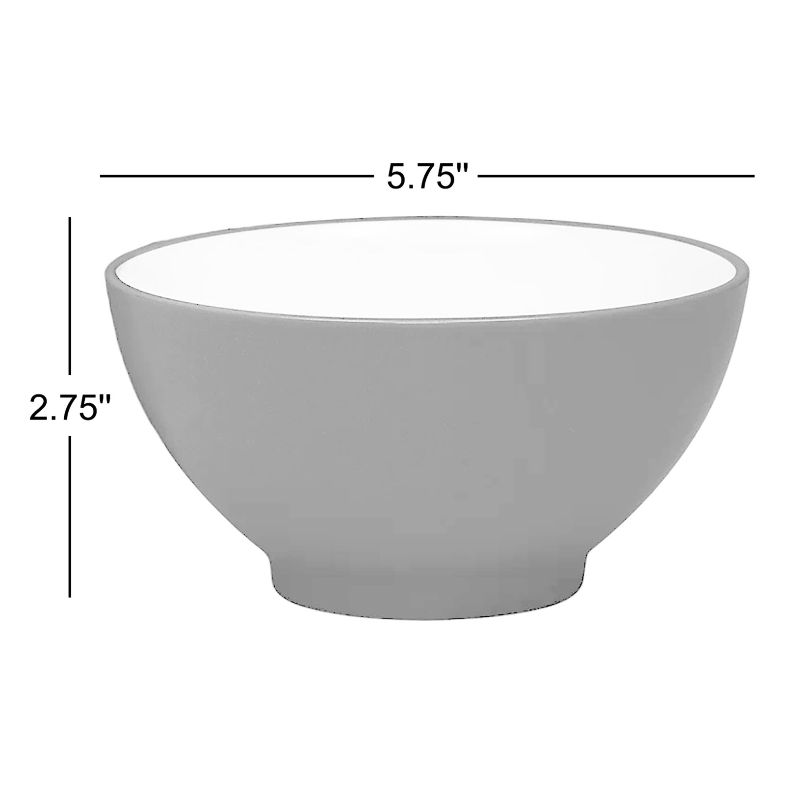 Noritake Colorwave Rice Bowls, White