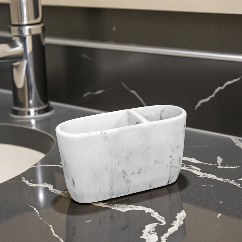 Cvetko Toothbrush Holder, White