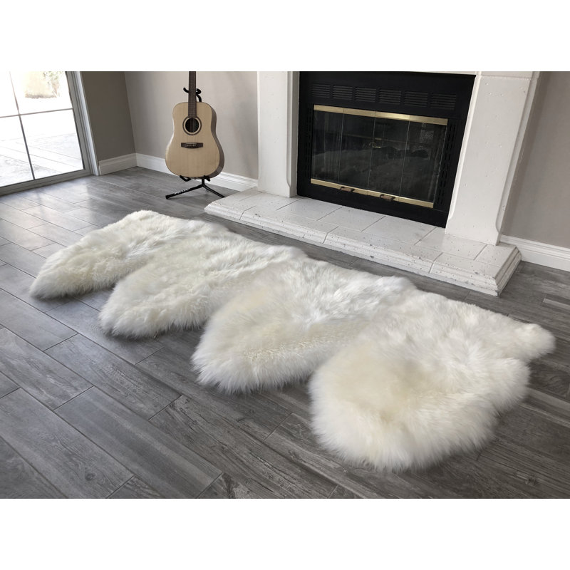 Amaranta Performance Sheepskin Indoor Rug, Novelty 3' x 6'8"