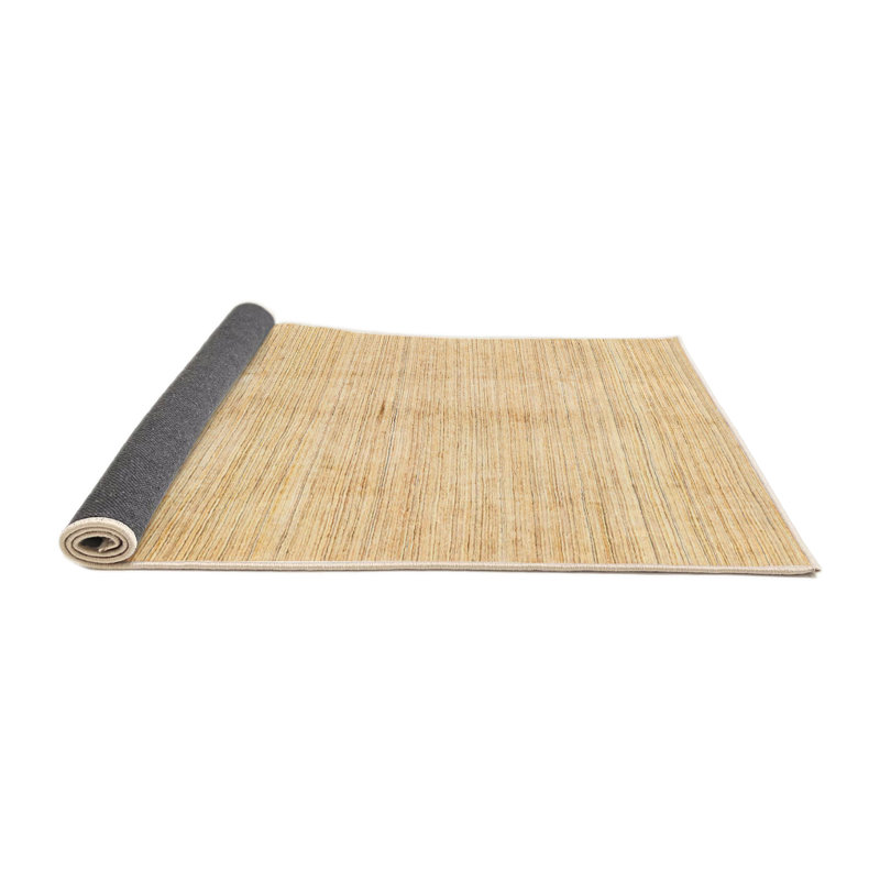 Tapis décoratif multicolore à motif abstrait, Rond 8 pi
