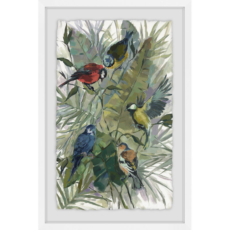 Morning Birds II by Marmont Hill - Single Picture Frame Painting, 46 cm H x 30 cm W x 4 cm D