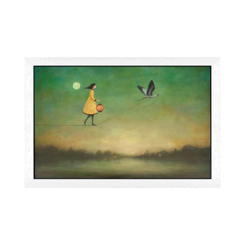 Blue Moon Expedition by Duy Huynh - Print on Canvas, White Framed, 152.5 cm H x 101.5 cm W