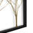 Oversized Metal Tree Wall Sculpture, Minimalist Iron Artwork, 40" Wide