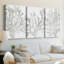 Quiet Coral I - Toile tendue avec châssis sur mesure - 3 pièces-15151568
