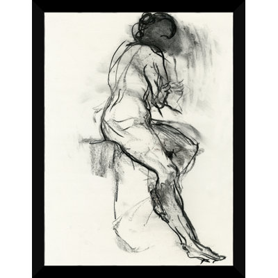 Nude Figure Sketches B Giclee Print