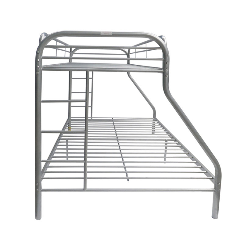 Lit superposé simple / double Tritan Silver Finish, Argent 