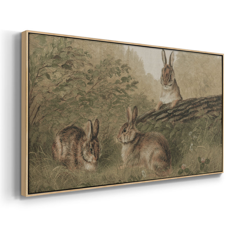 Série paysage - DCCCLXVII - Toile tendue avec châssis encadré - Prêt à être accroché, Naturel, H 17 po x l 33 po