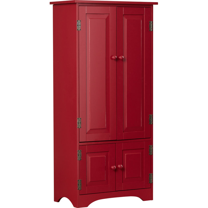 Garde-manger de 48 po Harsens, Rouge