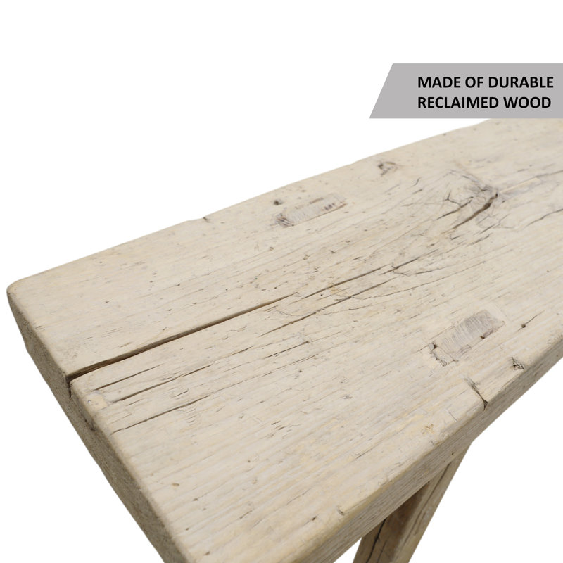 90'' W Solid Wood Console Table