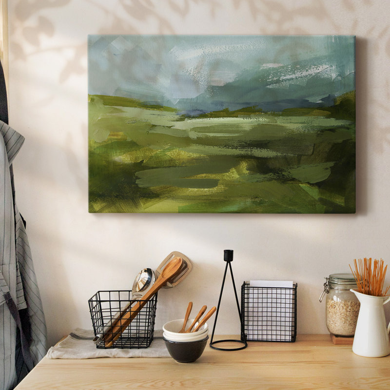 Toile tendue Emerald View II-Gallery, H 12 po x l 18 po