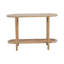 Hedda Rattan & Wood Console 45" Console Table