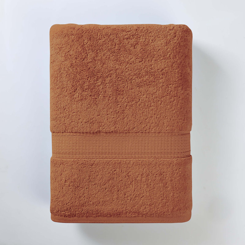 Payten Classic Certified Egyptian Cotton Bath Towel, Rust