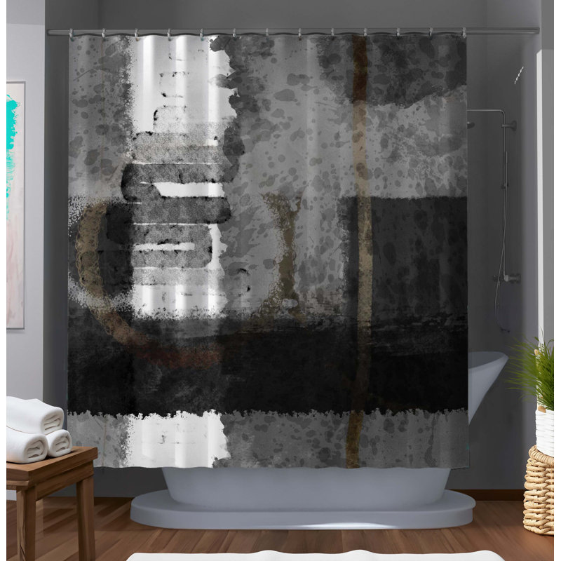 Rideau de douche à la mode