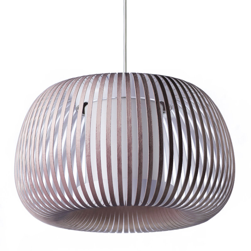 Ova 1 - Light Unique/Statement Pendant, Ash