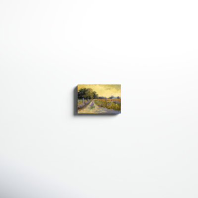 «FaIIs Golden Fields», peinture sur toile