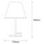 Lampe de table 18,9 po Parish