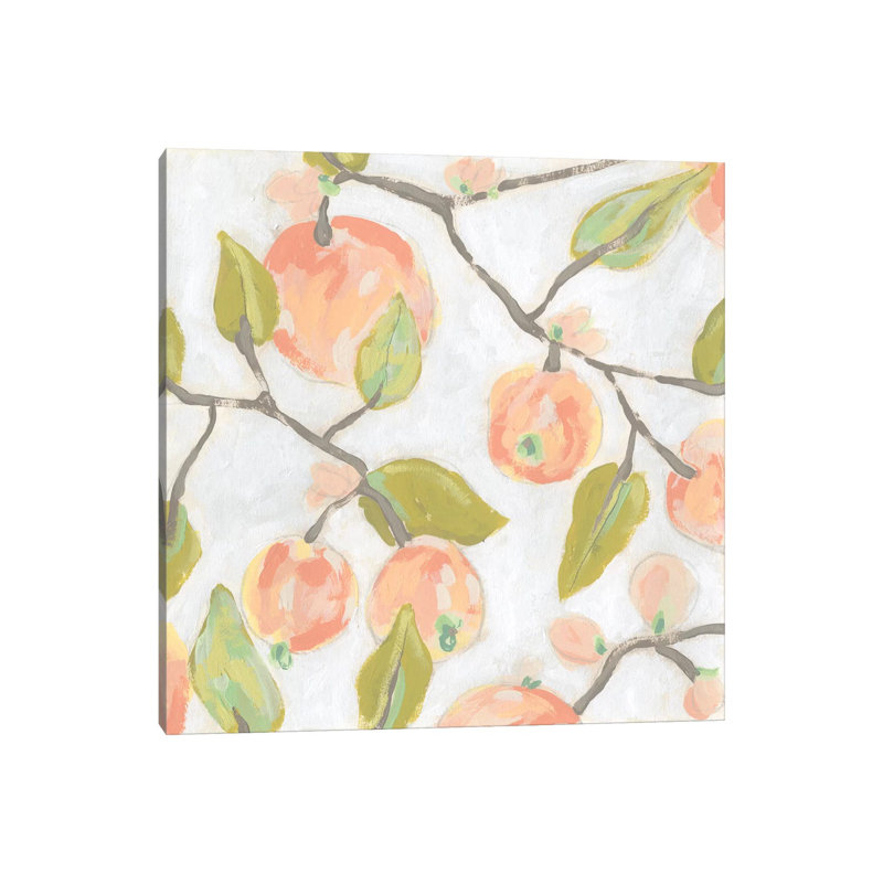 Fresh Fruit Fresco I by June Erica Vess - Wrapped Canvas Print, 30.48cm H x 30.48cm W