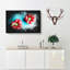 Two Red Bell Peppers - Wrapped Canvas-56641812