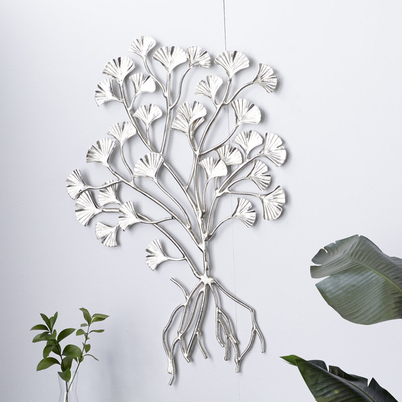 Décoration murale feuille d'aluminium