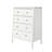 Solid Wood 4 Drawer Dresser --200461783