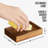 Acacia Soap Dish Cup Dispenser Tray