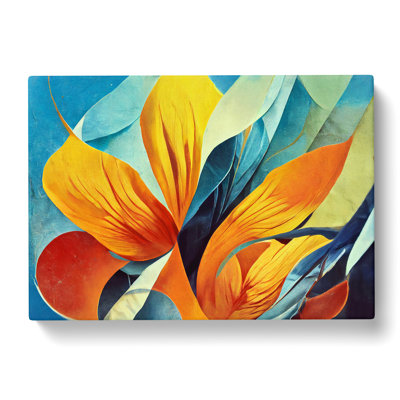 Flowers Abstract Vol.4 - Wrapped Canvas