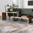 Abdulbaki 88.6''  Open Console Table With Two Separate Engineered Wood Shelve
