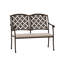 Banc de jardin aluminium Casa-26092475-26092482