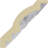 Endurathane Tristan Crown Moulding, 2 3/4"H x 2 3/4"P x 4"F x 94 1/2"L, Factory Primed