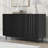 Wave Pattern Storage Cabinet With 2 Doors And 2 Drawers-1532919174