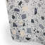 Table d'appoint noire et blanche River Bed Terrazzo-858005584