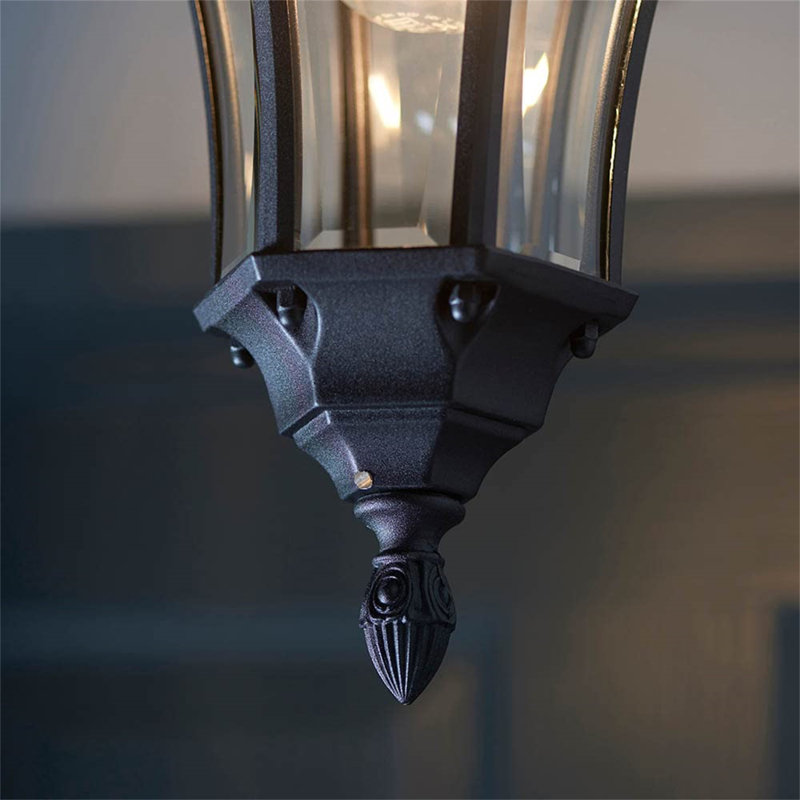 Goleta 1 - Light Black/Clear Single Pendant
