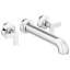 Kintsu® Two Handle Wall Mount Tub Filler-60131049-60131048