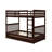 Twin Over Twin Bunk Bed With Ladders And Drawers-424441334
