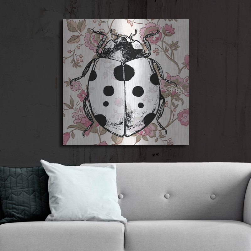 " Ladybug Wallpaper Square " by Dean Russo