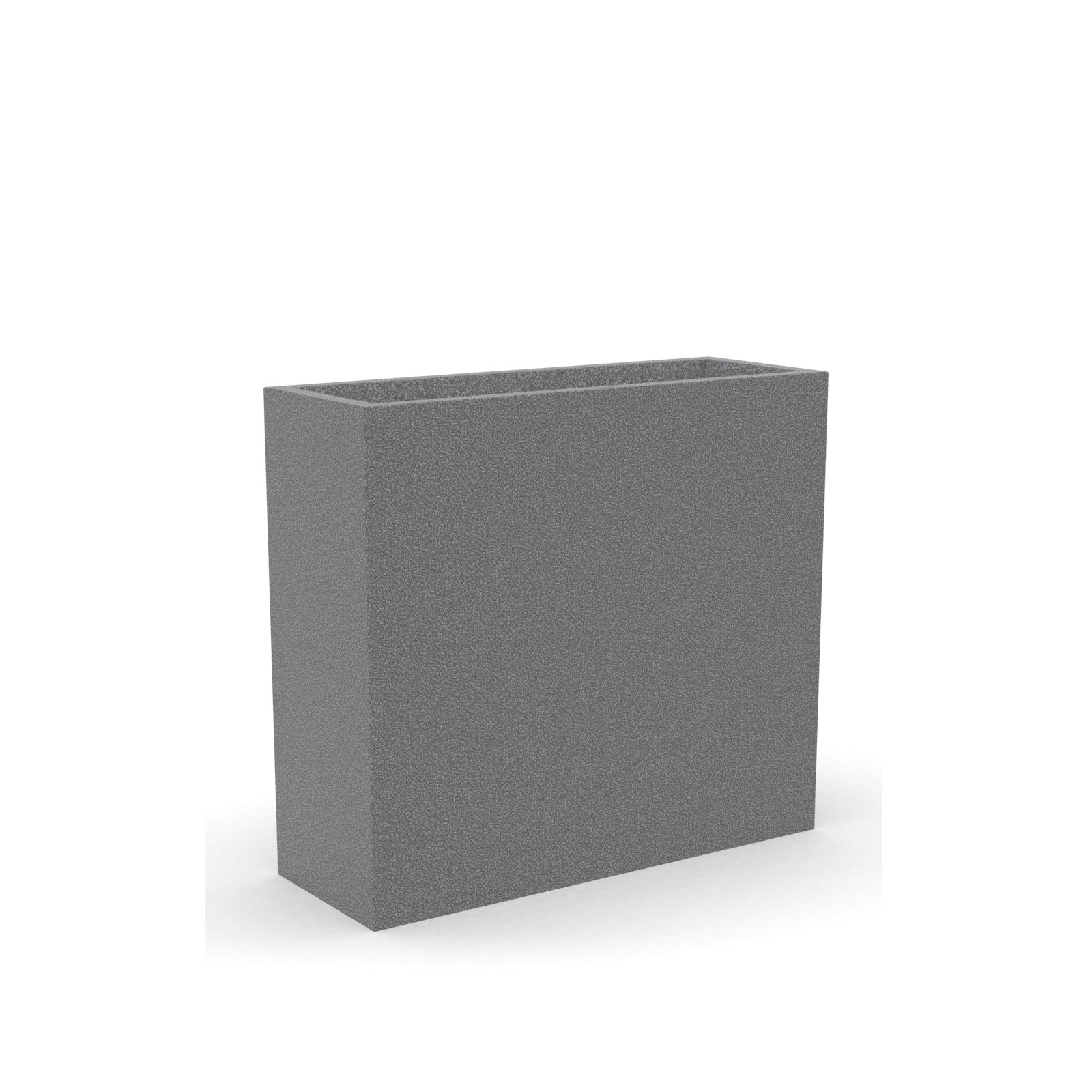Kenroy Planter Box, Granite, 36" H x 39.5" W x 14" D